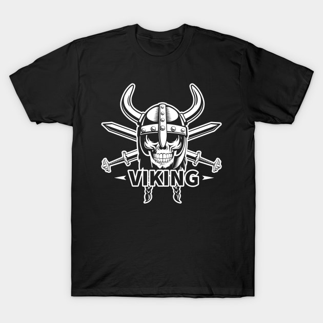 Viking Norse Warrior T-Shirt by XOZ